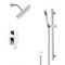 Chrome Shower System with 9